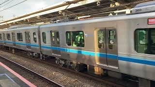 小田急5000系5451編成快速急行小田原行OH38東海大学前駅発車！