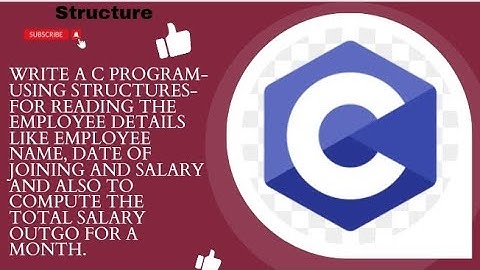 C program-using structures-for reading the employee details like employee name, date of joining •••