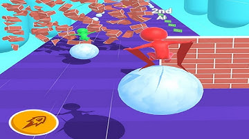 Snow Ball Run ☃️❄️ *ALL LEVELS* Gameplay (Android,iOS) | Levels 2-3