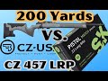 Cz 457 lrp  sk pistol match special  200 yards