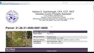 Project Property Appraiser Data