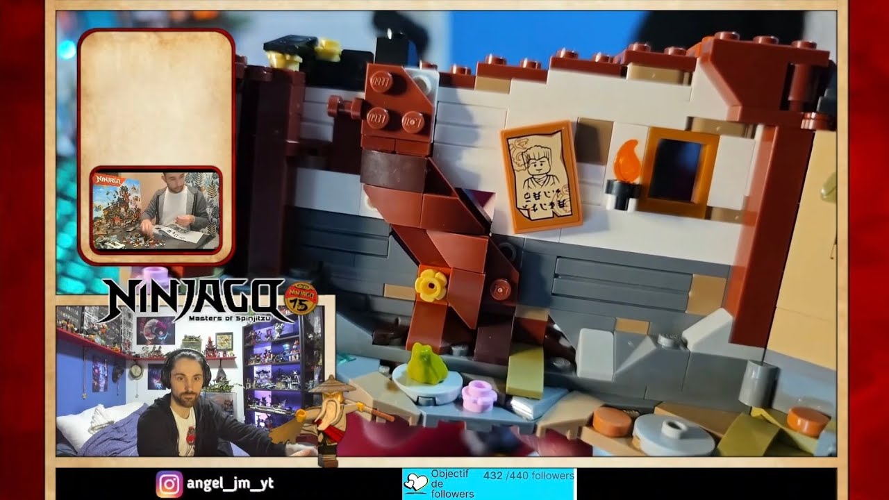 🔴 LEGO NINJAGO [LEGACY] - LA VIELLE VILLE 🥷⛩️ [SET 71861 🎂 15 ANS] | [FR] 