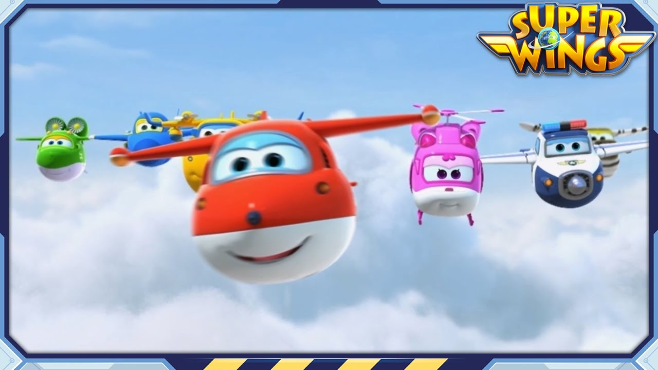 Superwings | S1 | การเล่นว่าวที่น่าตื่นเต้น และเรื่องสนุกอื่น ๆ | ตอนที่1~26