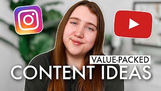 3 Types of Content That Create VALUE For Your Audience!