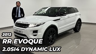 2012 Range Rover Evoque 2.0SI4 Dynamic Lux