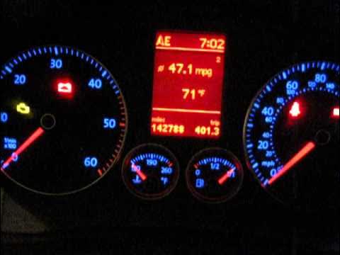 2006 Jetta TDI mpg - YouTube