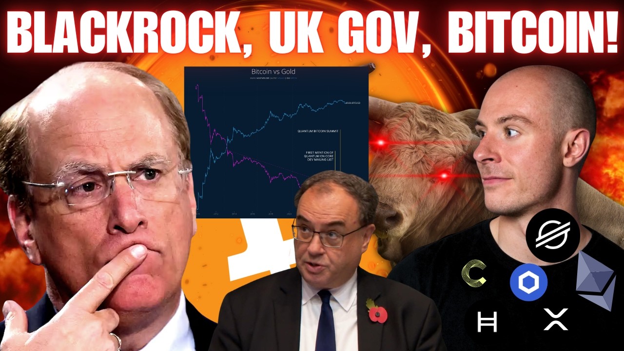 Blackrock Started The Trend Of Directly Buying Crypto! UK Government To Use Crypto! Bitcoin Trouble?