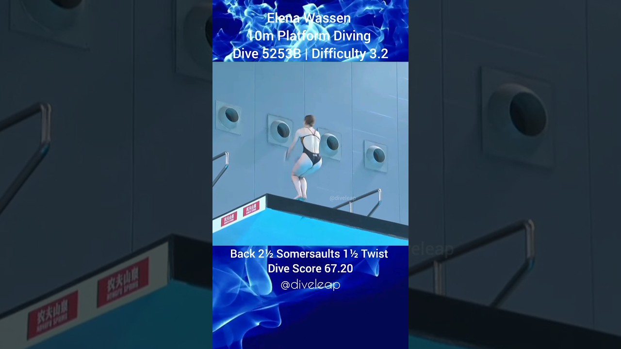 Remarkable Dives by an incredible Diver - Elena Wassen 