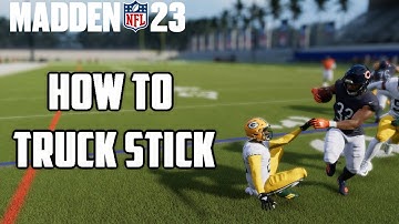 THIS TIP ON HOW TO RUN IN MADDEN 23 CHANGES THE GAME! - BEST WAY TO TRUCK STICK TUTORIAL🎮🔥