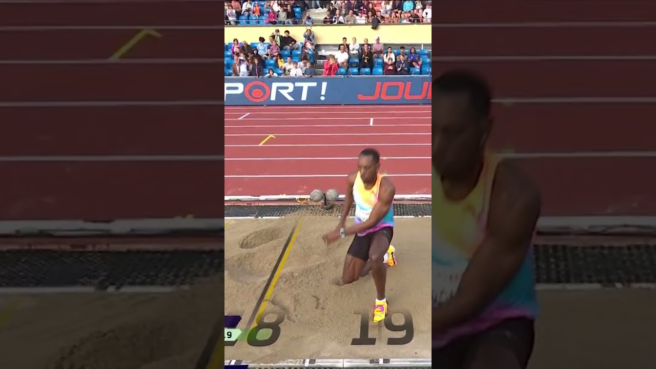 Pedro Pichardo standing on business with 17.44m triple jump win in Lausanne #DiamondLeauge