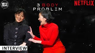 3 Body Problem Rosalind Chao & Zine Tseng on playing the same character & their real life difference