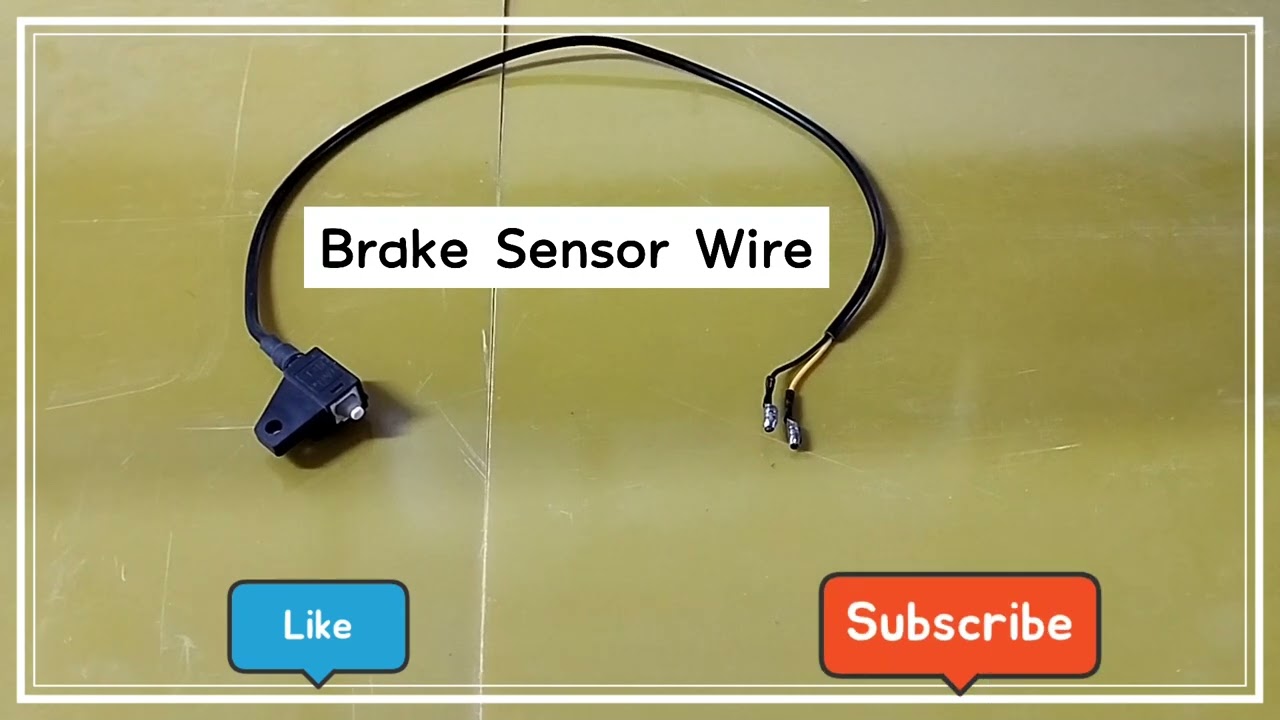 Brake Sensor Wire of Electric Scooters YouTube