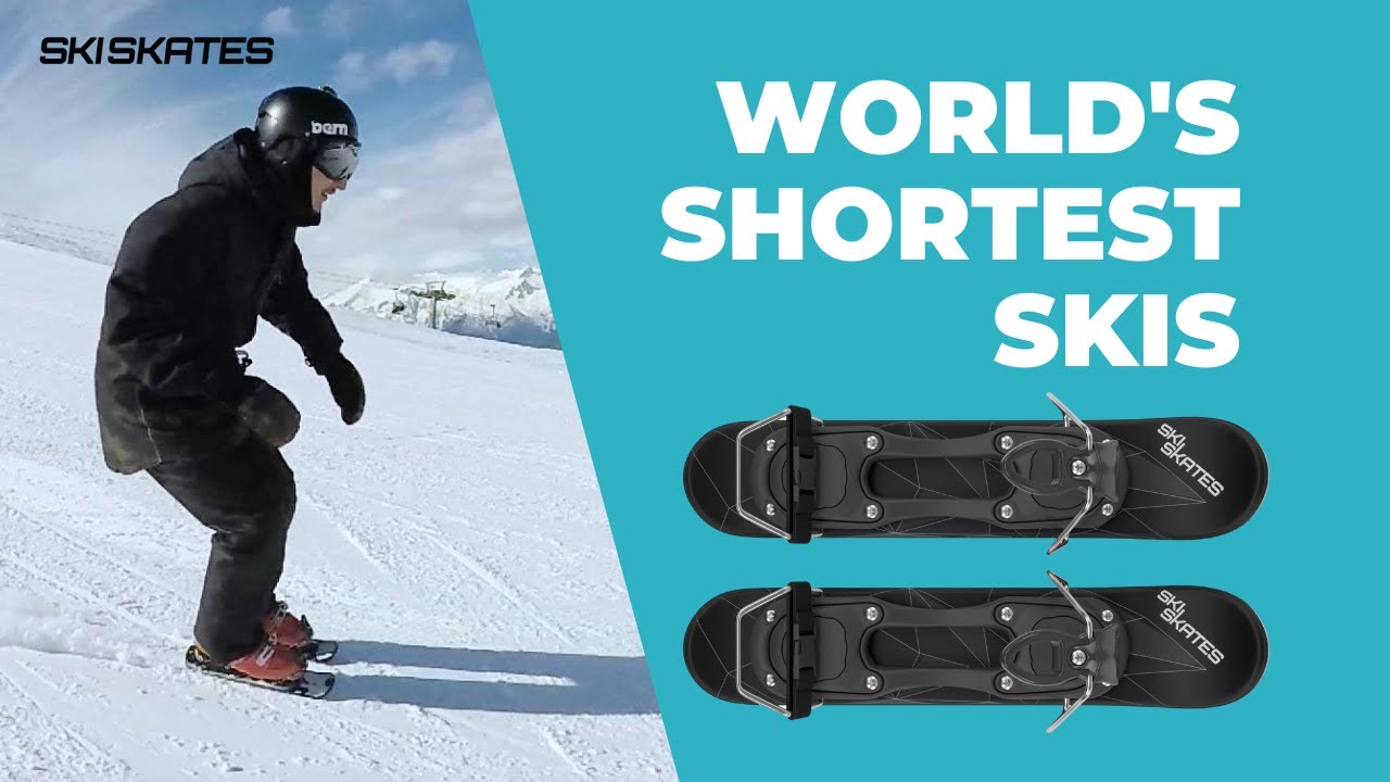 Skiskates - Skis that Fit Into your Backpack