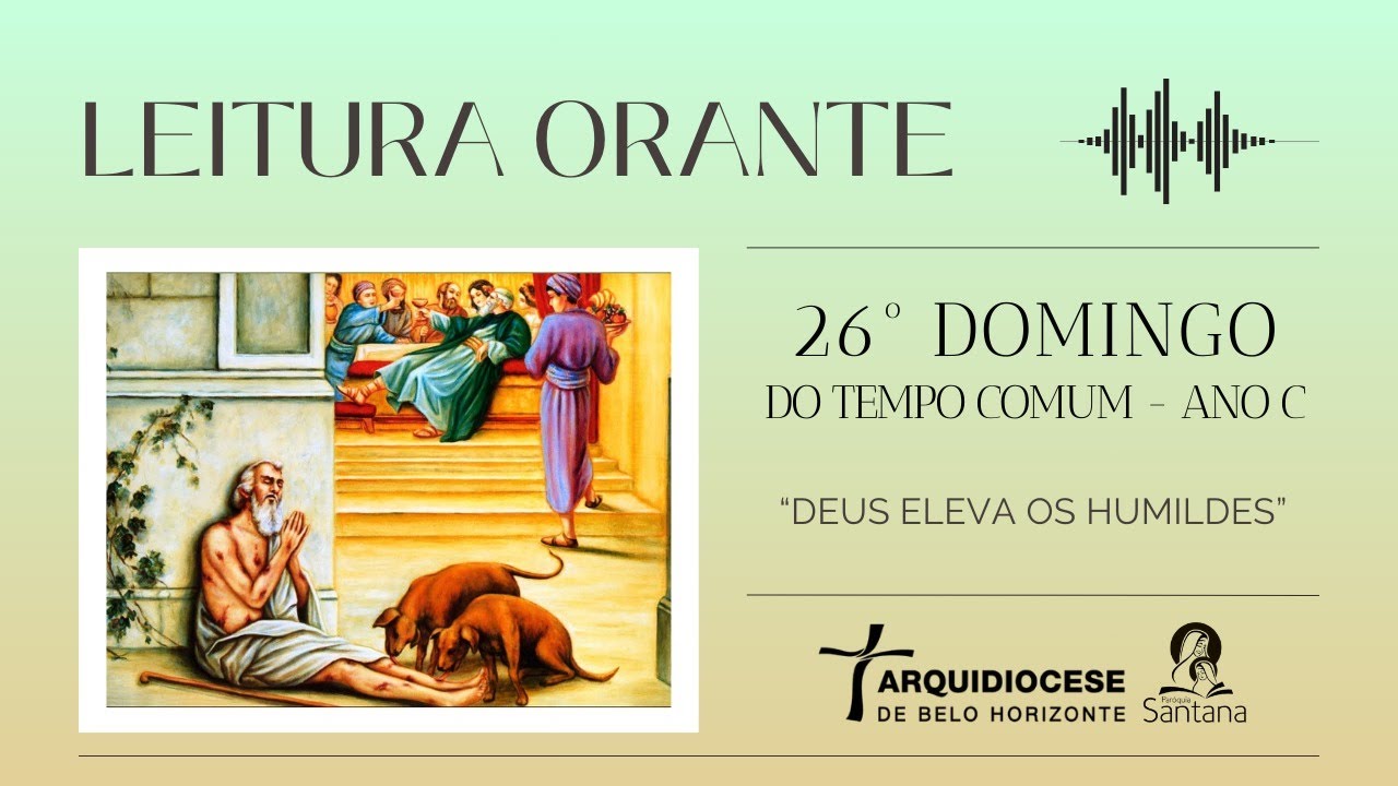 Leitura orante do 26º Domingo do Tempo Comum - ANO C