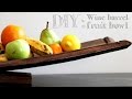 DIY Wine Barrel Fruit Bowl DIY Wine Barrel Fruit Bowl