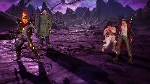 Ghost Rider Nemesis Dante & Ryu Wave 1 DLC Costumes | Marvel vs Capcom Infinite