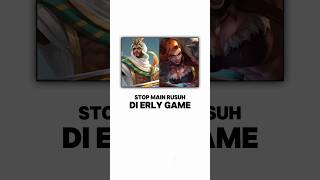 Stop Main Rusuh Di Erly Game