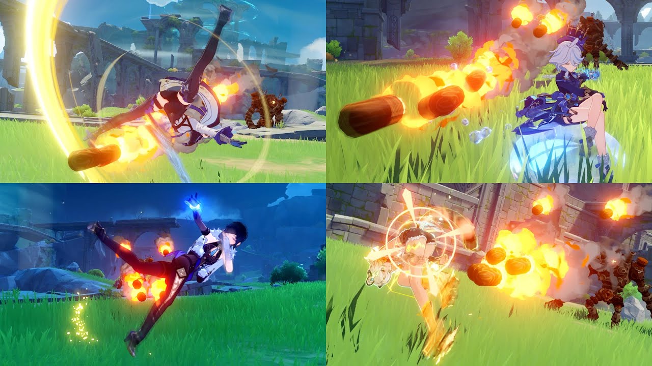 Genshin Impact: Perfect Dodge Compilation - Super Satisfying Moments!