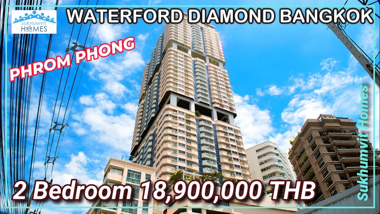 Nicely Renovated Bangkok 2 Bedroom for Sale Waterford Diamond 18,900,000