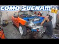 PRIMER ARRANQUE SUPERCHARGER!!! HONDA CIVIC SWAP K24 SC PARTE 5