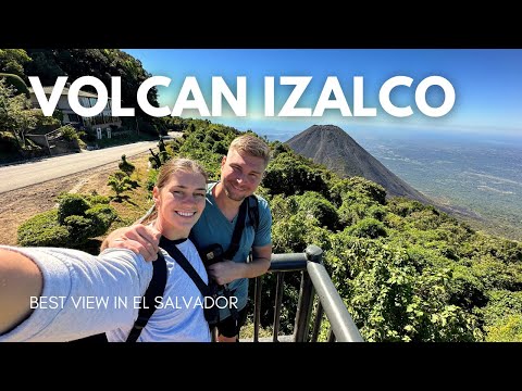 The BEST view in El Salvador, Hiking up Volcano Izalco