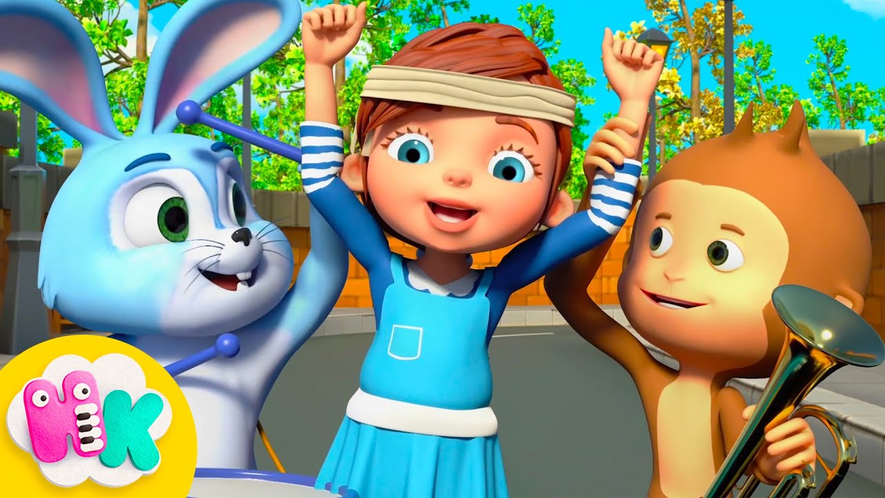 Samba Samba Balla-La-La 🥁 Musica per Bambini da Ballare | HeyKids Italiano