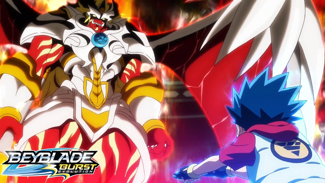 Beyblade Burst Evolution Lui Vs Red Eye