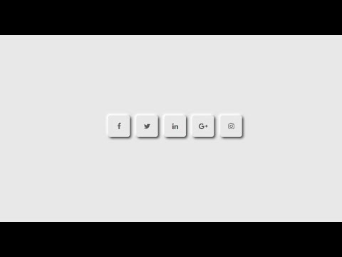 Neumorphism CSS Icon | Pure CSS tutorial