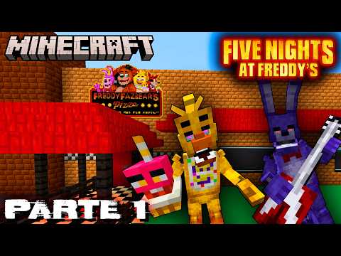 BUILDING MY OWN FNAF PIZZERIA IN MINECRAFT - Part 1
