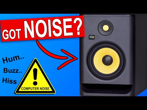 How To Stop Studio Monitor Noise (Computer Noise, Hiss, Buzz, Hum)