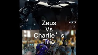 Charlie’s trio vs Zeus #realsteel