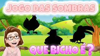 Jogo das Sombras - Que Bicho é ? "AVES" (Jogo infantil nível leve) screenshot 4