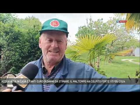 ACQUA ALTA IN CASA E TANTI EURO DI DANNI DA STIMARE: IL MALTEMPO HA COLPITO FORTE | 17/05/2024