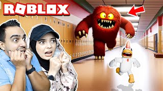 DEV KIRMIZI CANAVARDAN KAÇTIK !! 😱 Roblox