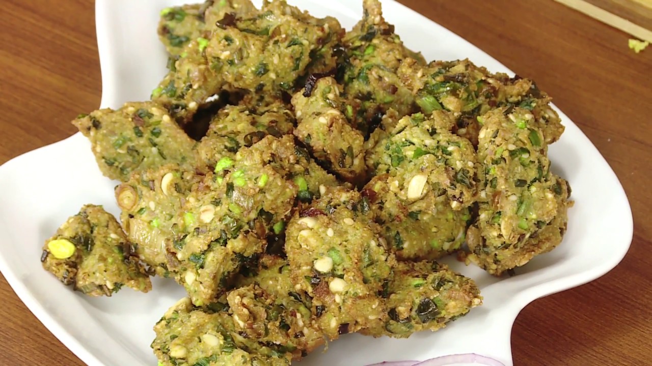 Horlicks Oats Spring Onion Mutties | Vahchef - VahRehVah