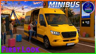 The Police Fined Me! 🚓💰 For Taking This Risk 🥲 In My 1st Day ✨ | Minibus Simulator 🚐🚦 [4K, 60 FPS] 🎮 screenshot 1