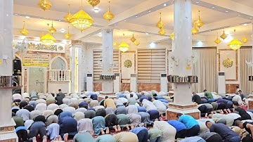 عشائية عطرة بداية سورة طه للقارئ عبد الملك المشايخي في جامع خالد بن الوليد 2025/5/7