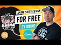 Anime TShirt Design With Canva the FREE T-Shirt Design Website - Masking in Canva Tutorial