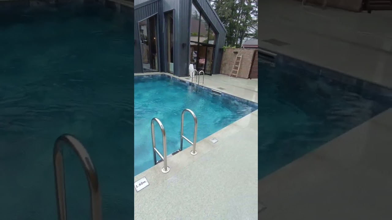 Бассейн из керамогранита - Апарт-Отель Bridge, Красная Поляна