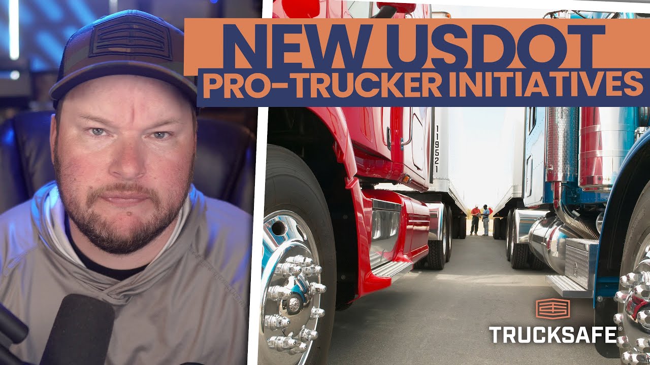 USDOT announces MAJOR pro-trucker initiatives
