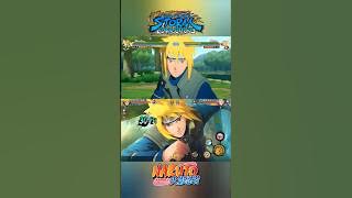 Naruto Storm VS Naruto Mobile ~ Minato Jonin Ultimate Jutsu Comparison