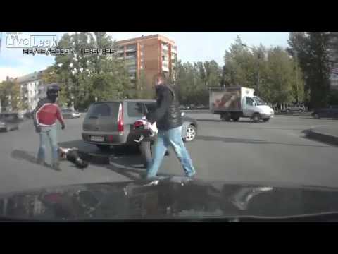 Russian Street Fight |  One Hit KnockOut