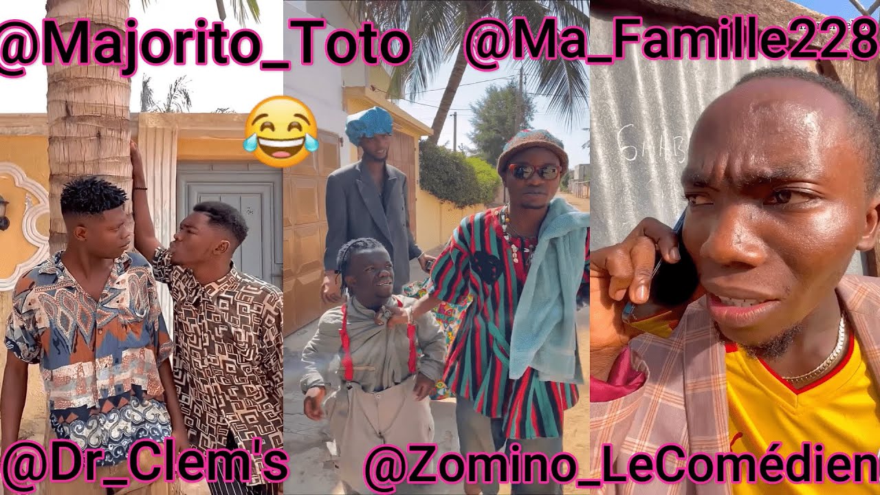 Dr Clem's ft Jojo|Tovia|Toto|Ma Famille228|Kodjo|Zomino|Izeric|2bal|Zomatchi|Podark|Mr Vanessa|🤣#58