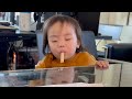 旅行モーニングルーティンからの弟どもの子守り
