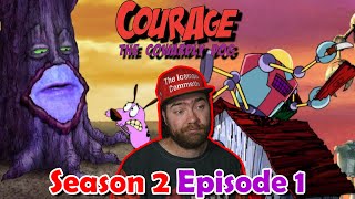 Download lagu Magic Trees and Giant Robots?! | Courage the Cowardly Dog S2E1 Reaction