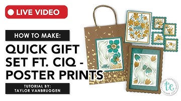 Introducing Gumdrop | Tutorial: Gift Sets Made Quick with Create-in-Quads - Poster Prints