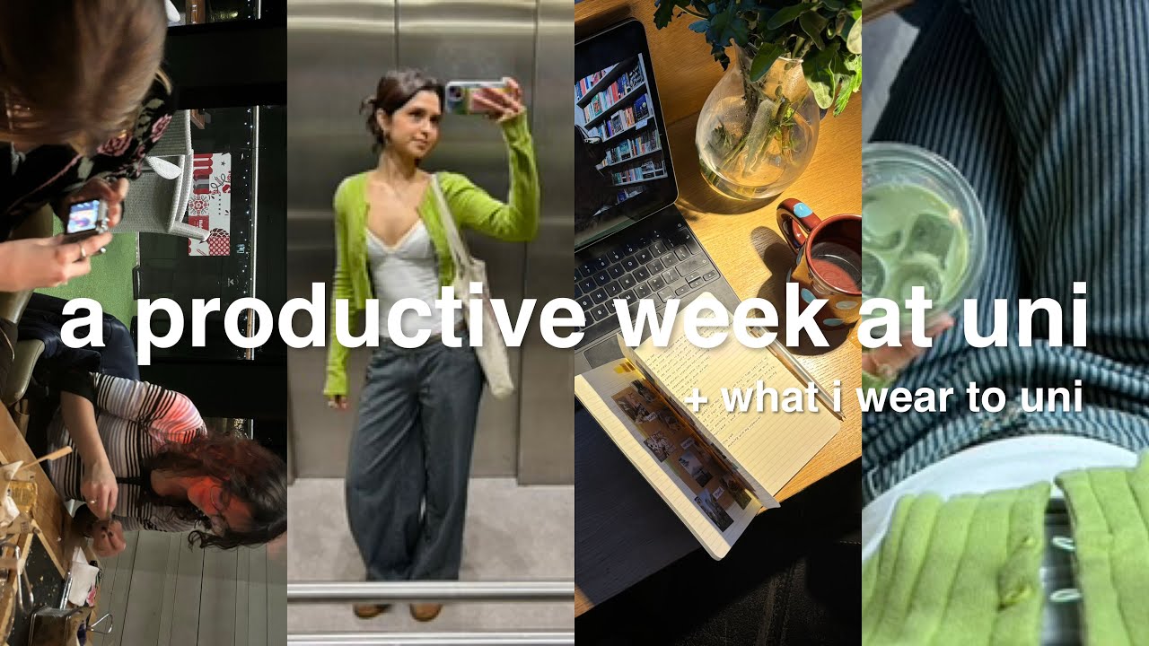 a productive week | what i wear to uni 
