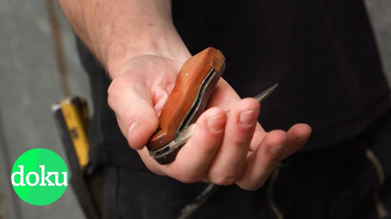 Big Beaver Vorproduktion Messer auf dem Bushcraft Jamboree mit Jars Messer