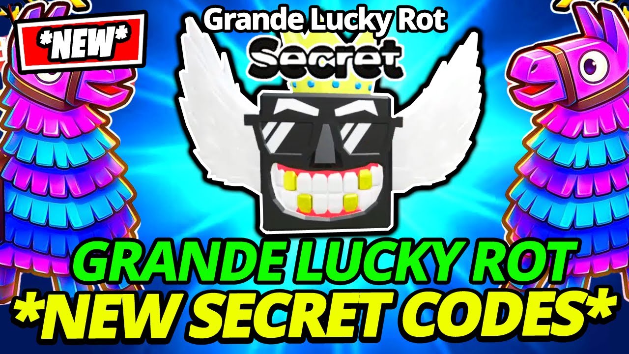 NEW *BEST* GRANDE LUCKY ROT & LLAMA ROT SECRET CODES ADMIN ABUSE in FORTNITE STEAL THE BRAINROT