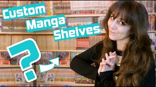 Making the PERFECT Shelves for My Manga Collection // Build, clean, and organize with me!